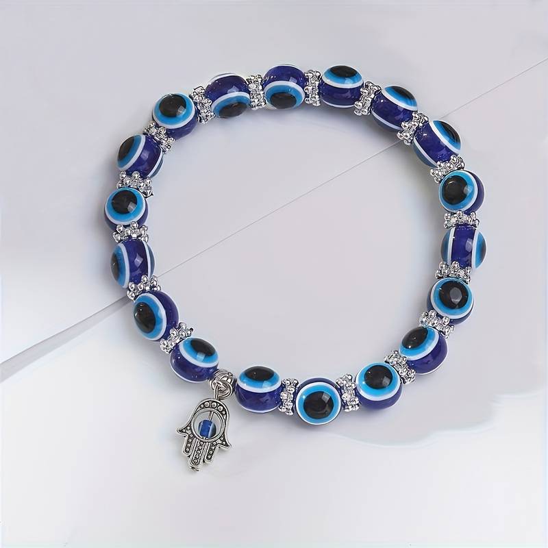 Bracelet de cheville Evil Eye Ocean Style - Karma et Chance