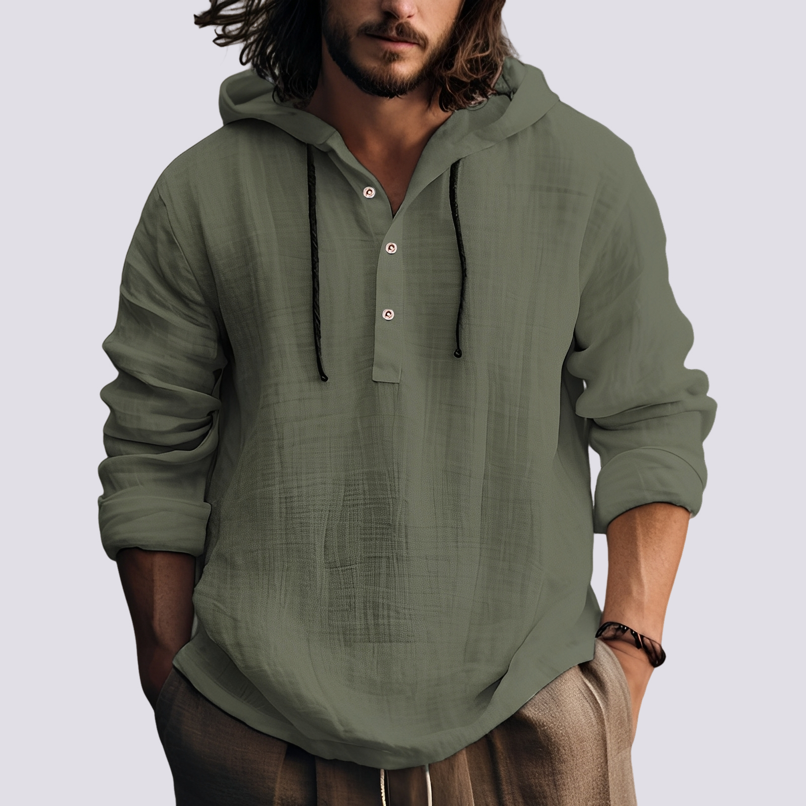 Thomas - Sweat à capuche élégant pour hommes