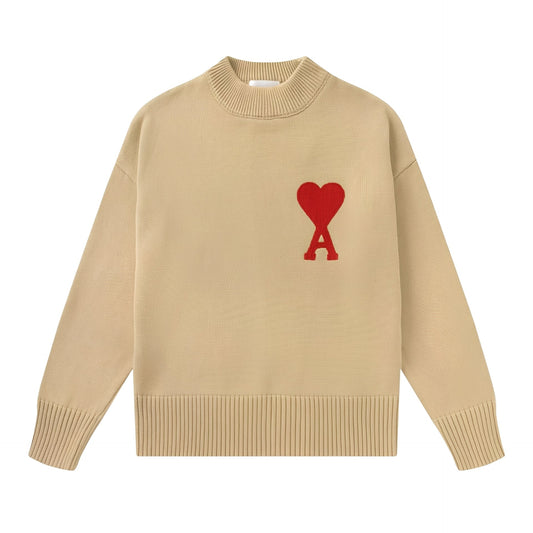 Darden - Pull simple pour hommes avec broderie