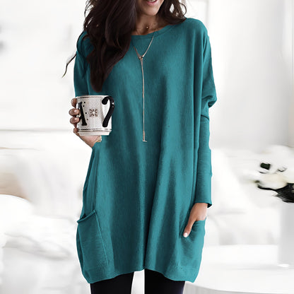 Diane - Modern long-sleeved sweater for women
