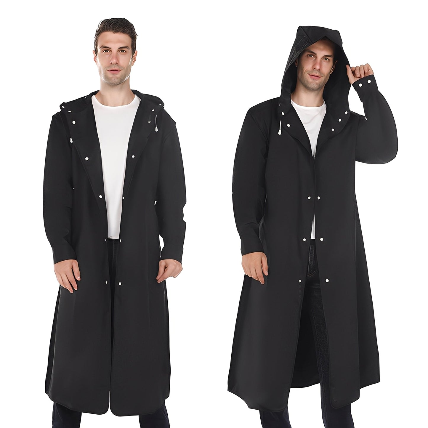 Aldric - Waterproof hooded coat for men