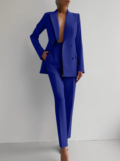 Marva - Tailleur blazer et pantalon pour femme