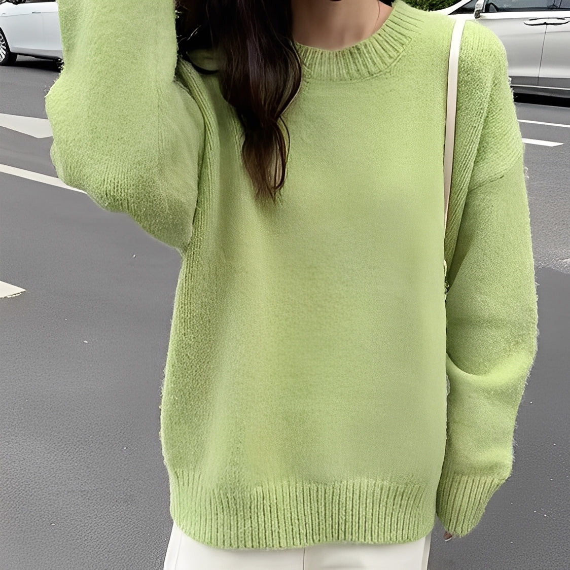 Roxanna - Basic loose sweater for women