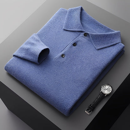 Romilly - Pull Polo en Cachemire Chic pour Hommes