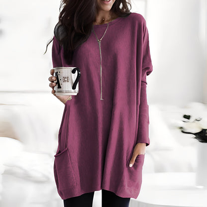 Diane - Modern long-sleeved sweater for women