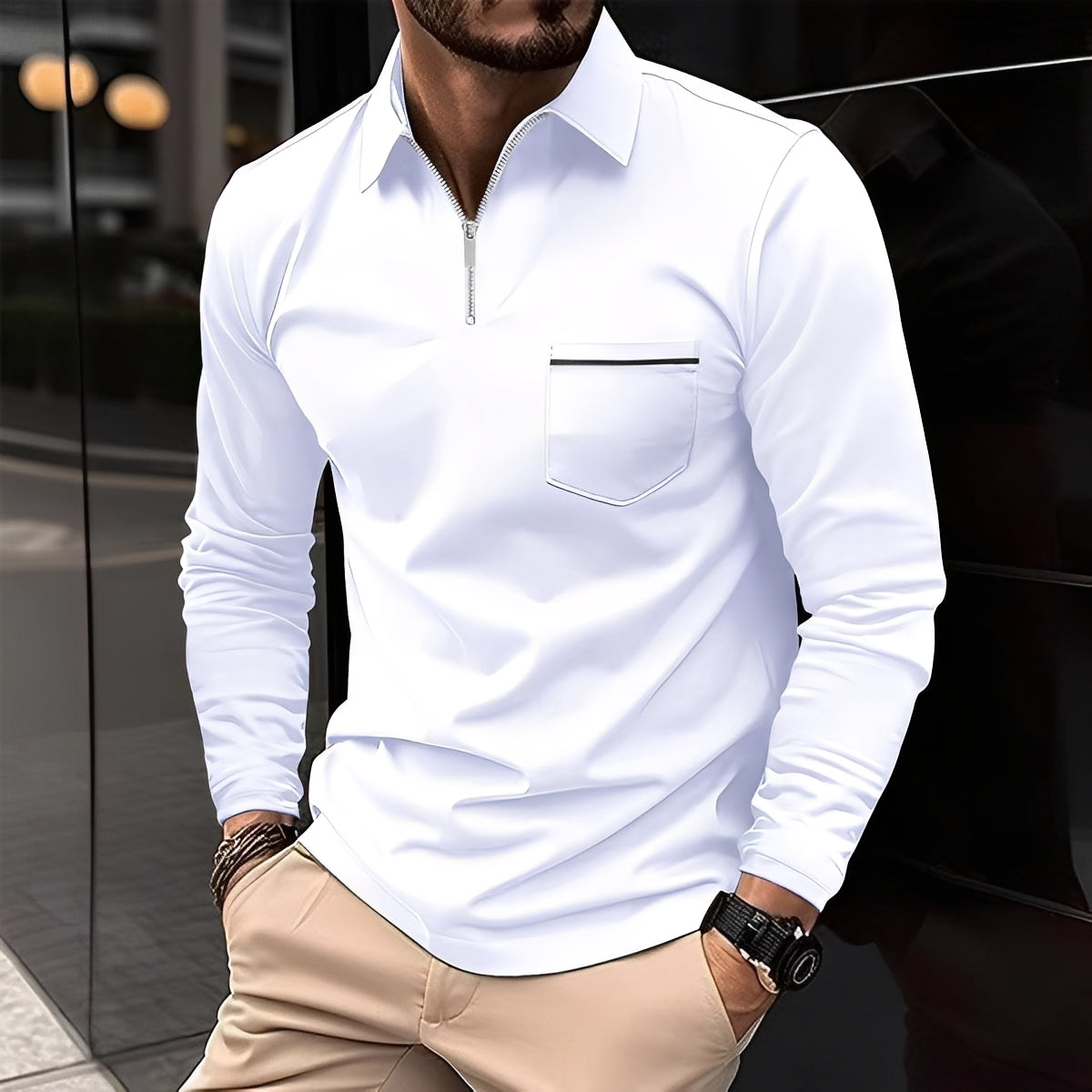 Bernard - T-shirt à manches longues confortable