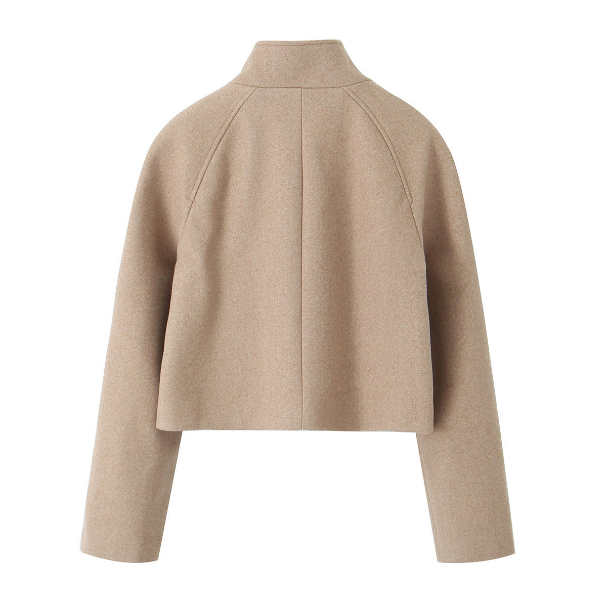 Keeley - Veste courte avec col haut et boutons pour femmes