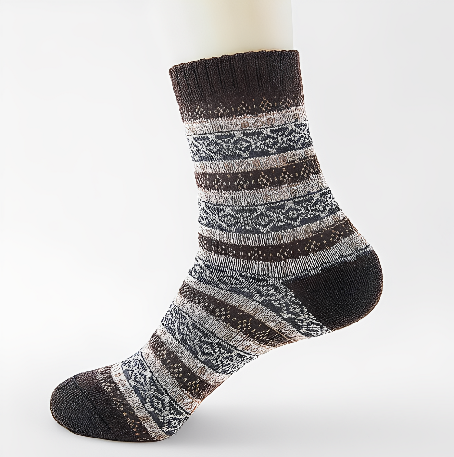 Dawson - Chaussettes d'hiver en laine chic pour homme