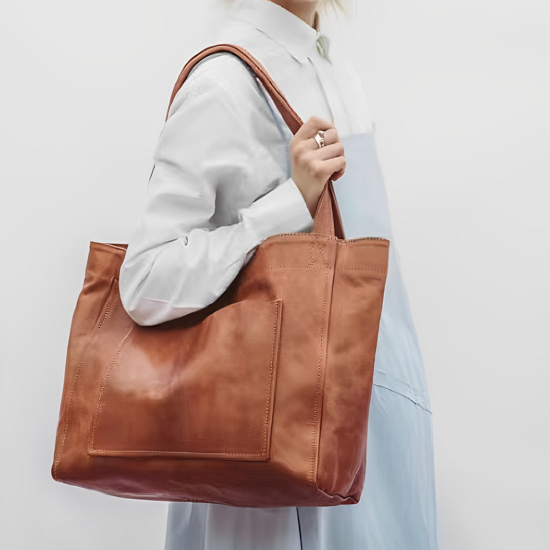Sarah - Sac à bandoulière en cuir portable