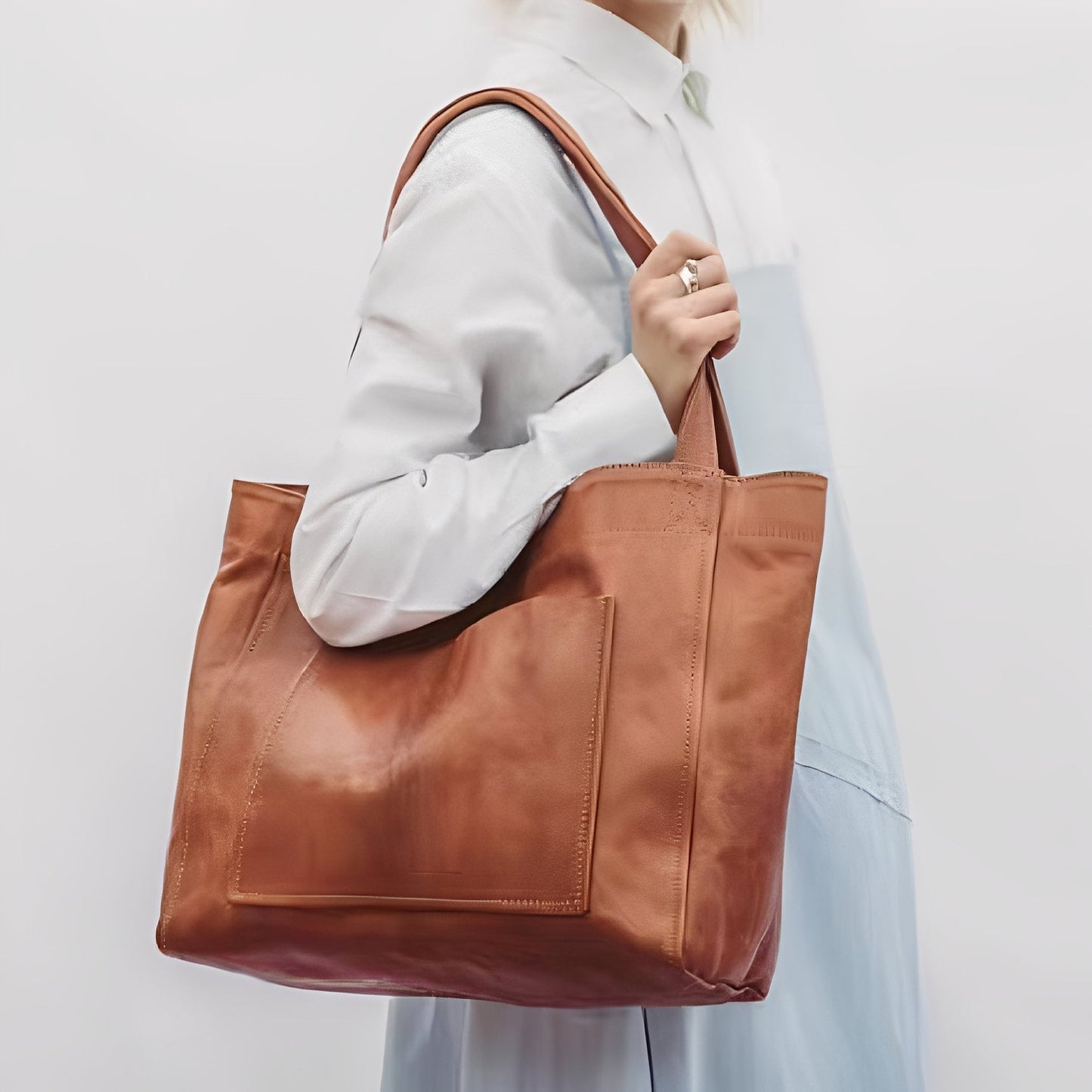 Romayne - Sac en cuir classique pour femmes