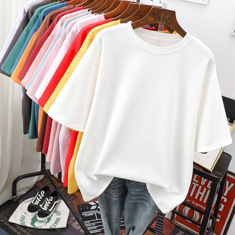 Arabella - T-shirt ample en coton pour femmes