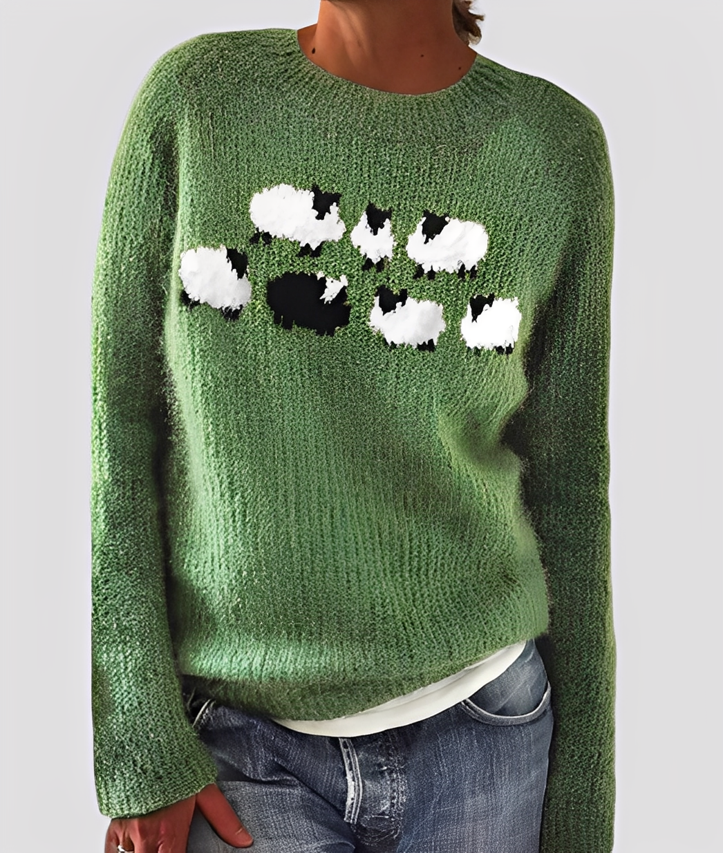 Christal - Pull en laine ample et à la mode pour femmes