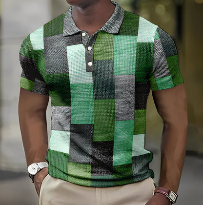 Reginald - Polo homme multicolore chic