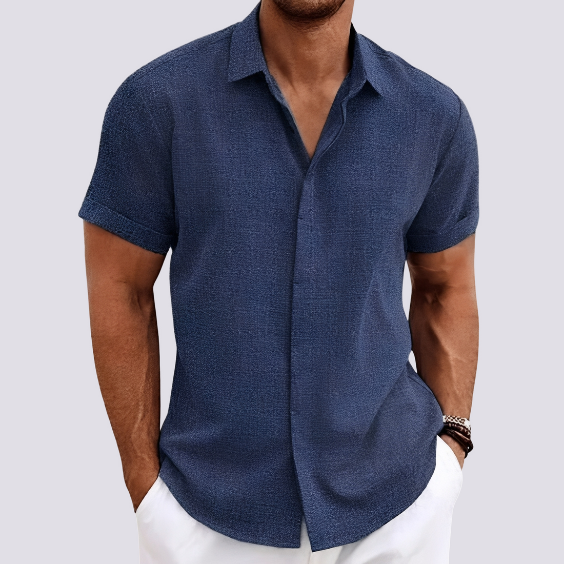 Jamie – Chemise pour homme – décontractée et confortable