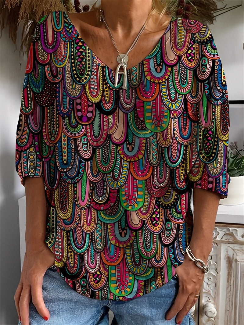 Molly - Elegantes langärmeliges Oberteil für Damen