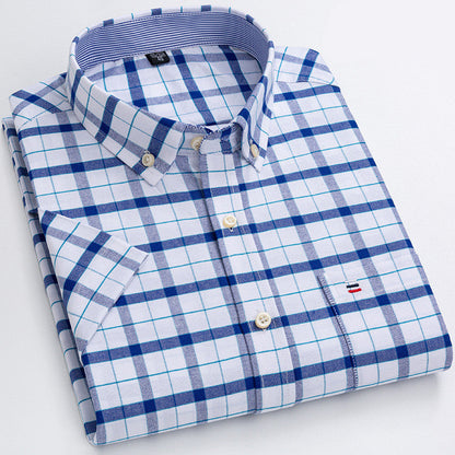Desmond - Chemise relax et douce avec poche poitrine pour hommes