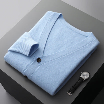 Anton - Fashionable wool sweater for men