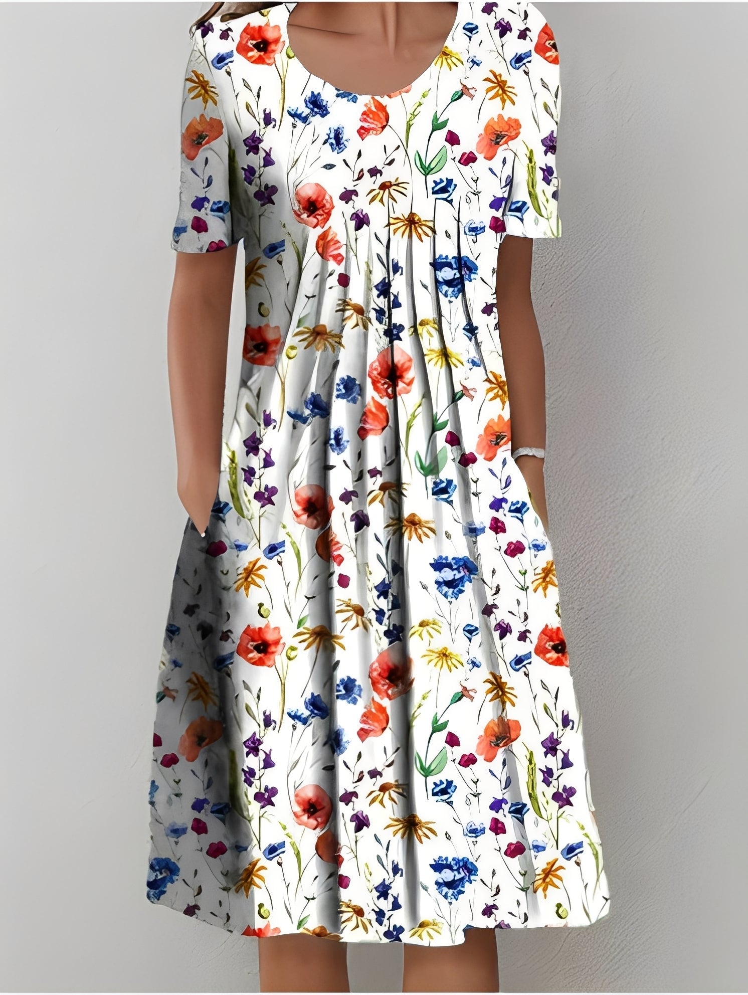 Jodie - Robe imprimée élégante pour femmes