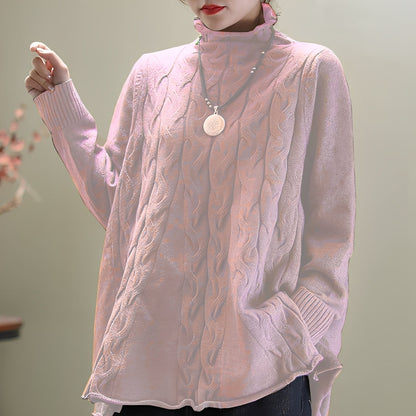 Carla - Casual turtleneck sweater for women