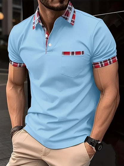 Ryker - Polo élégant avec poche pour hommes