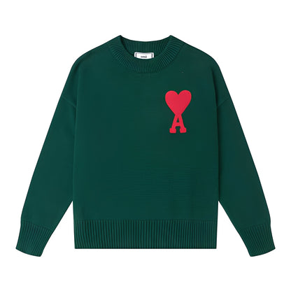 Darden - Pull simple pour hommes avec broderie