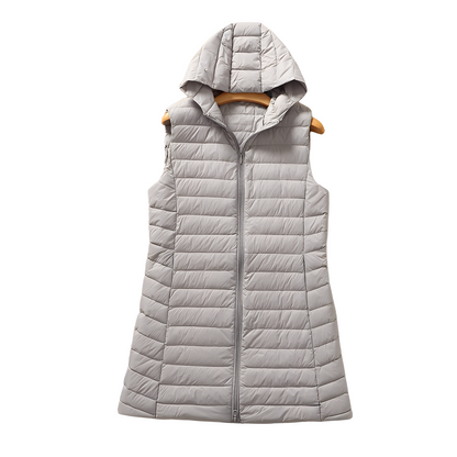 Joelle - Belle veste longue et matelassée pour femmes