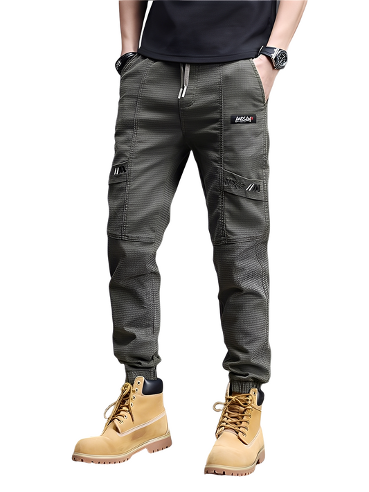 Alvin - Pantalon de jogging moderne et élastique avec cordon pour hommes