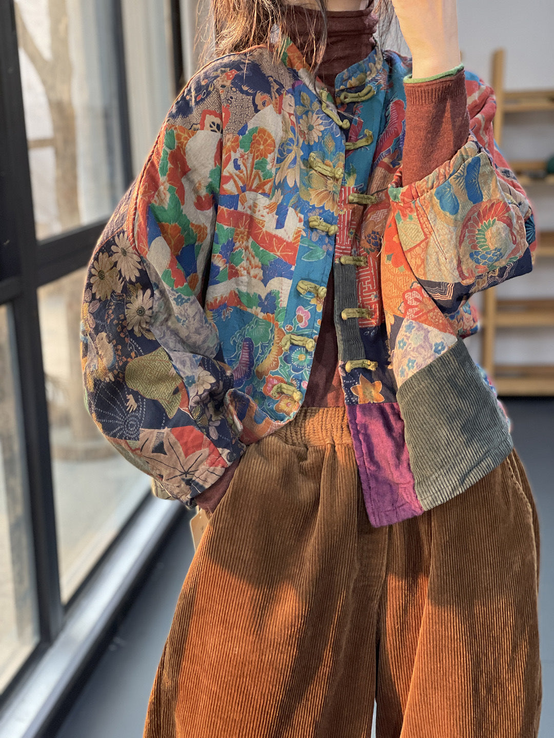 Charisse - Manteau au style traditionnel avec poches pour femmes