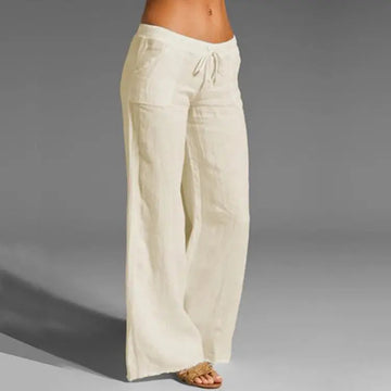 Kaori – Pantalon Confort Léger Style Estival