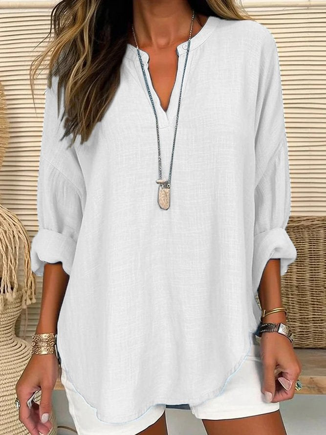 Eliza - Casual Linen Shirt