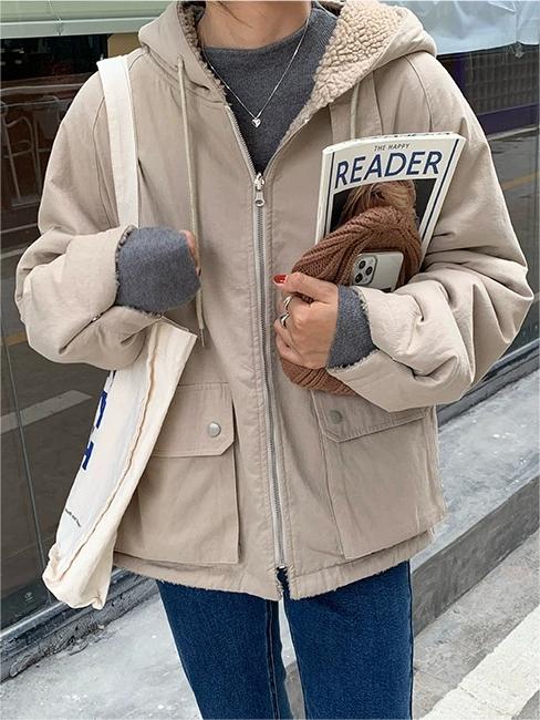 Lavinia - Parka-en polaire réversible - Confort et chaleur
