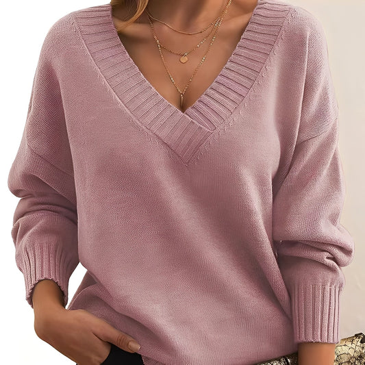 Merideth - Pull simple et polyvalent pour femmes
