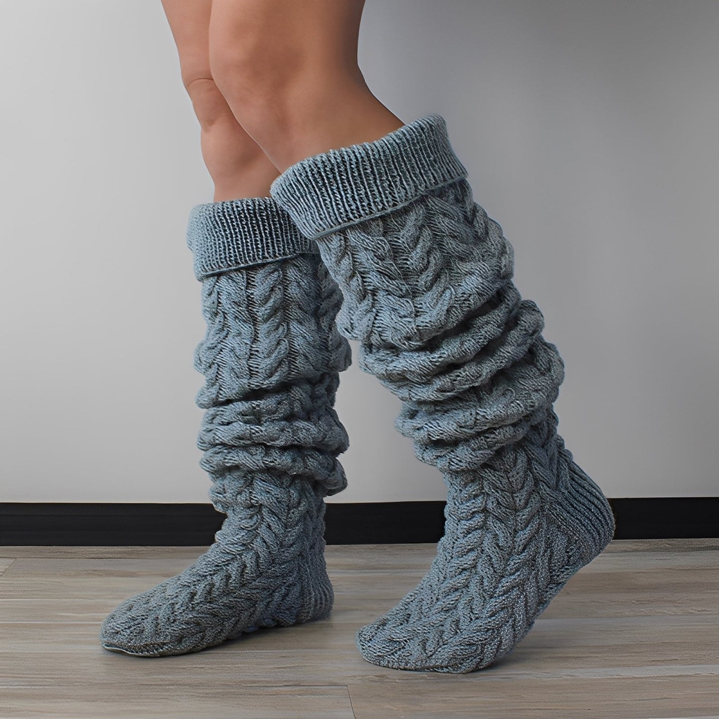 Angelle - Chaussettes longues élégantes pour femmes