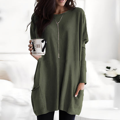 Diane - Modern long-sleeved sweater for women