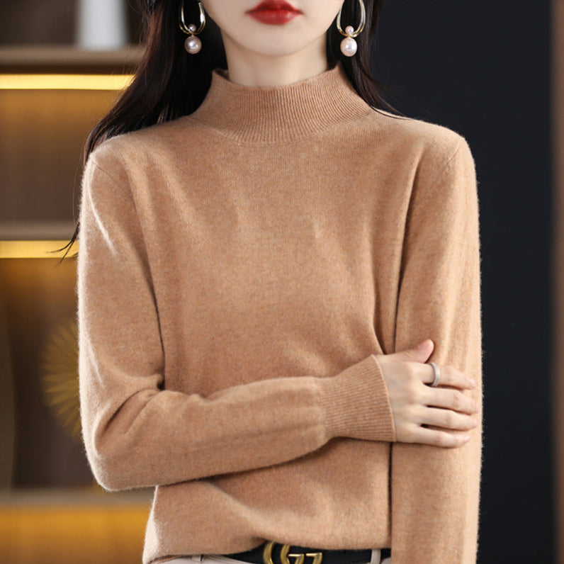 Gwenda - Pull laine décontracté femme