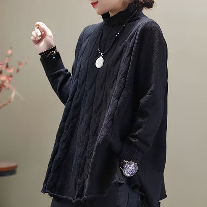 Carla - Casual turtleneck sweater for women