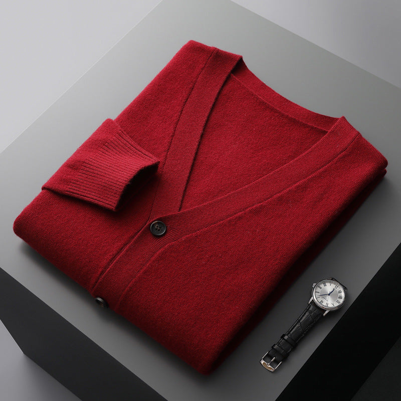 Anton - Fashionable wool sweater for men