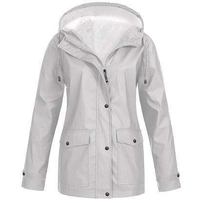 Abbigail - Veste imperméable multiple usages avec doublure polaire pour femmes