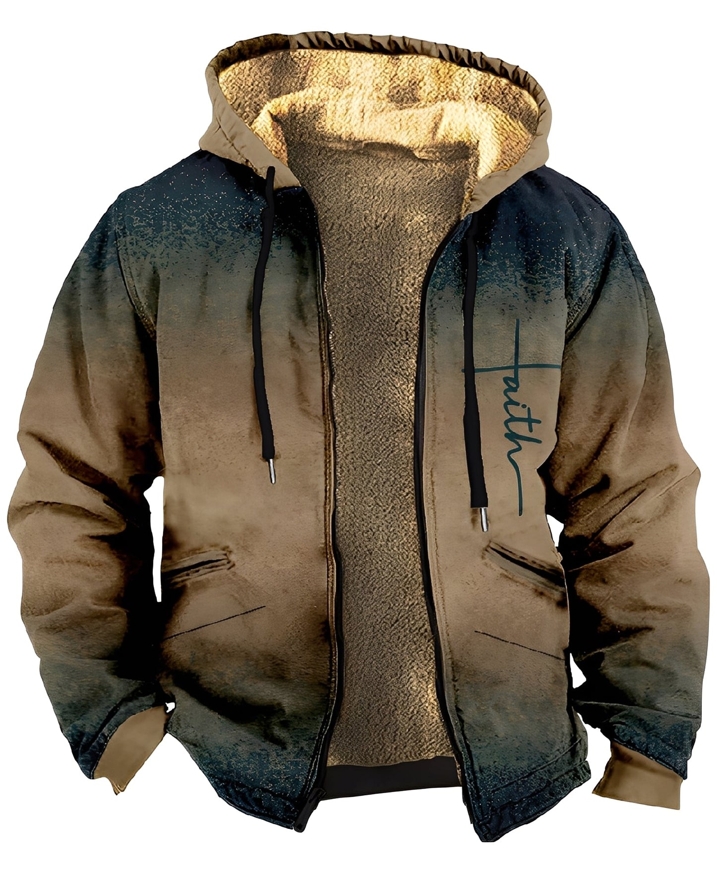 Mervin - Hoodie pour homme en velours coloré