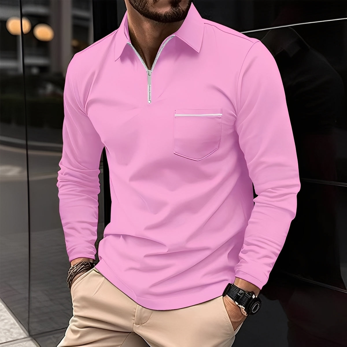 Bernard - T-shirt à manches longues confortable