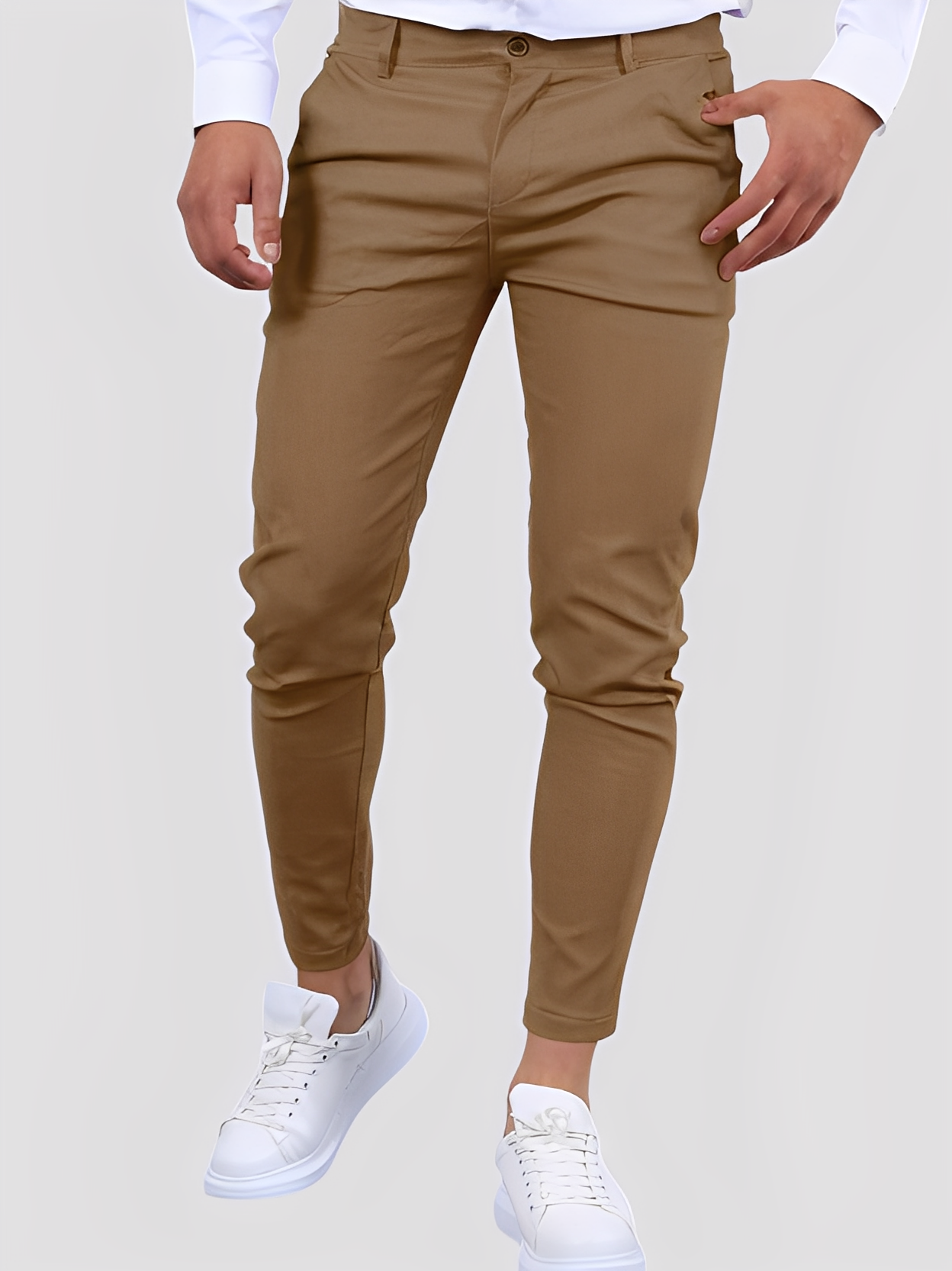 Shelton - Pantalon stretch homme décontracté et ajusté