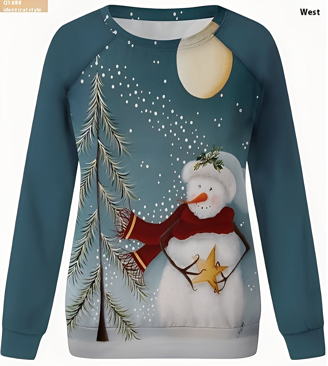 Quinty - Christmas sweater for women