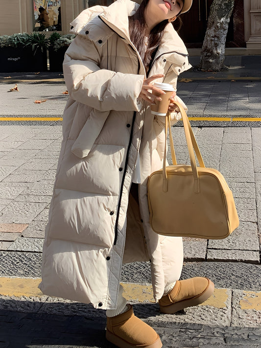 Hazel - Manteau long à la mode pour femmes