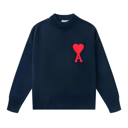 Darden - Pull simple pour hommes avec broderie