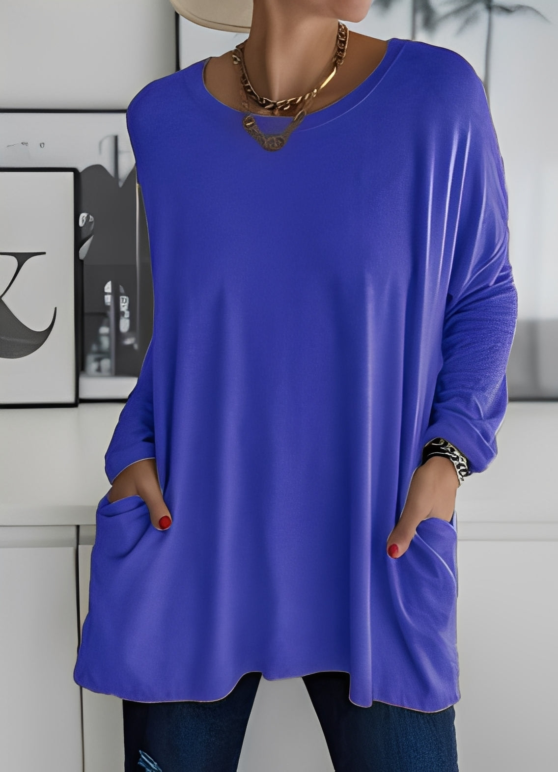 Shanene - Simple and comfortable women's sweater