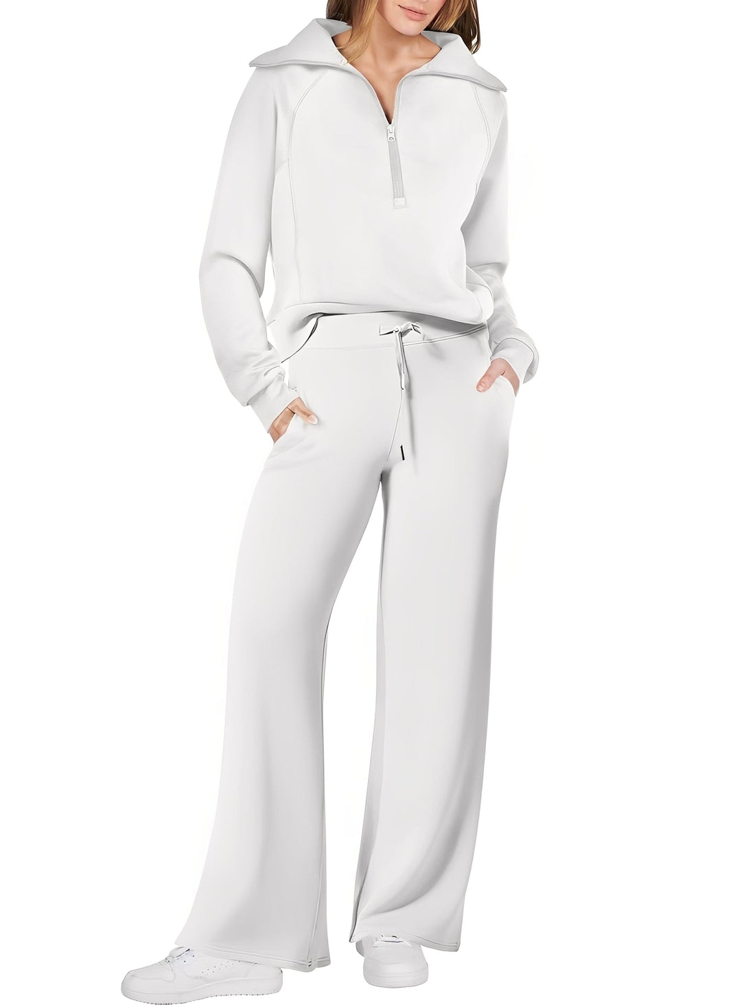 Cécile - Ensemble agréable de pull et pantalon pour femmes