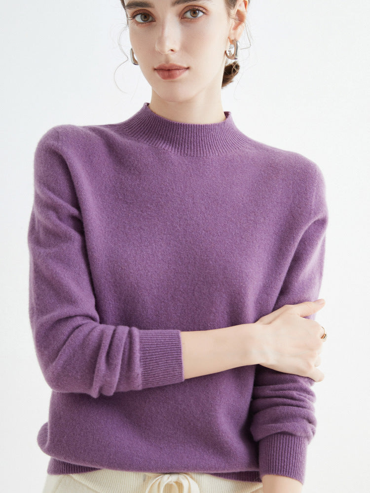 Rhoda - Pull en cachemire basique pour femmes