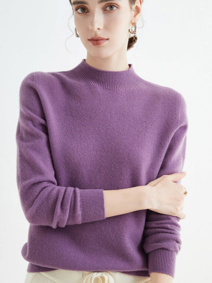 Rhoda - Pull en cachemire basique pour femmes