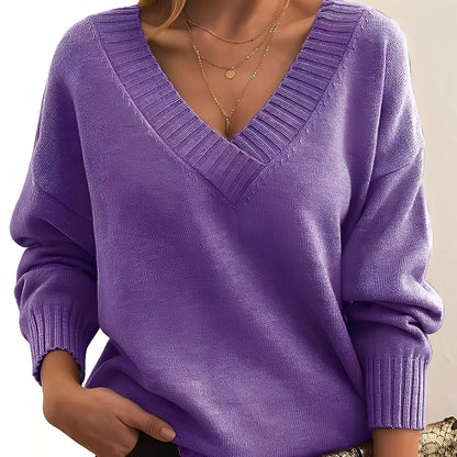 Merideth - Pull simple et polyvalent pour femmes