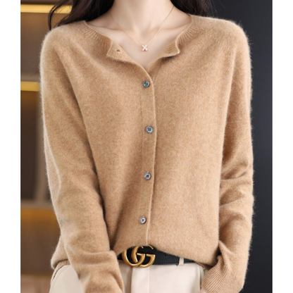 Ina - Pull col rond en cachemire